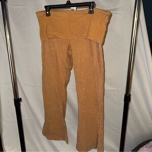 VS Pink fold over yoga pants size  XXL